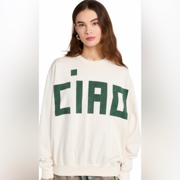 Anthropologie Clare V. Ciao Le Drop Sweatshirt - Picture 1 of 8